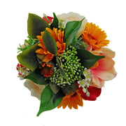 Bridesmaids Magnolia, Sunflower, Thistles, Calla Lily & Stephanotis Wedding Bouquet