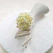 Artificial Silk Allium Wedding Flower Sample