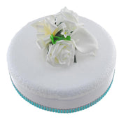 Ivory Calla Lily, Stephanotis & Rose Wedding Cake Spray