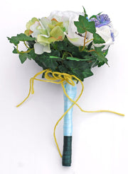 Young Bridesmaids Meadow Style Artificial Wedding Posy Bouquet