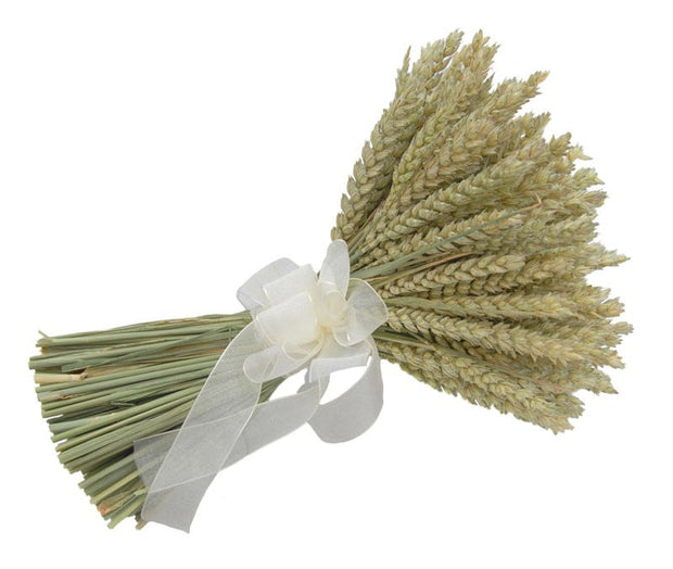 Bridesmaids Natural Dried Wheat Wedding Posy Bouquet